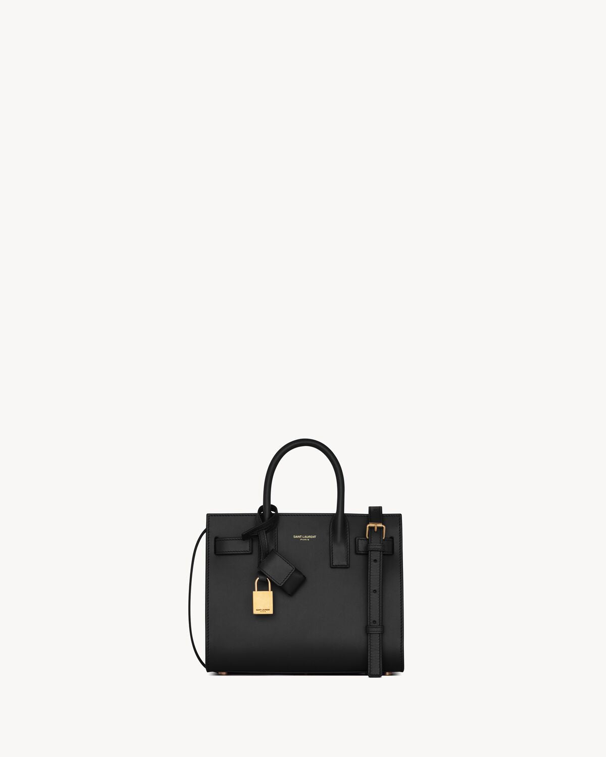 Sac de jour in smooth leather - nano