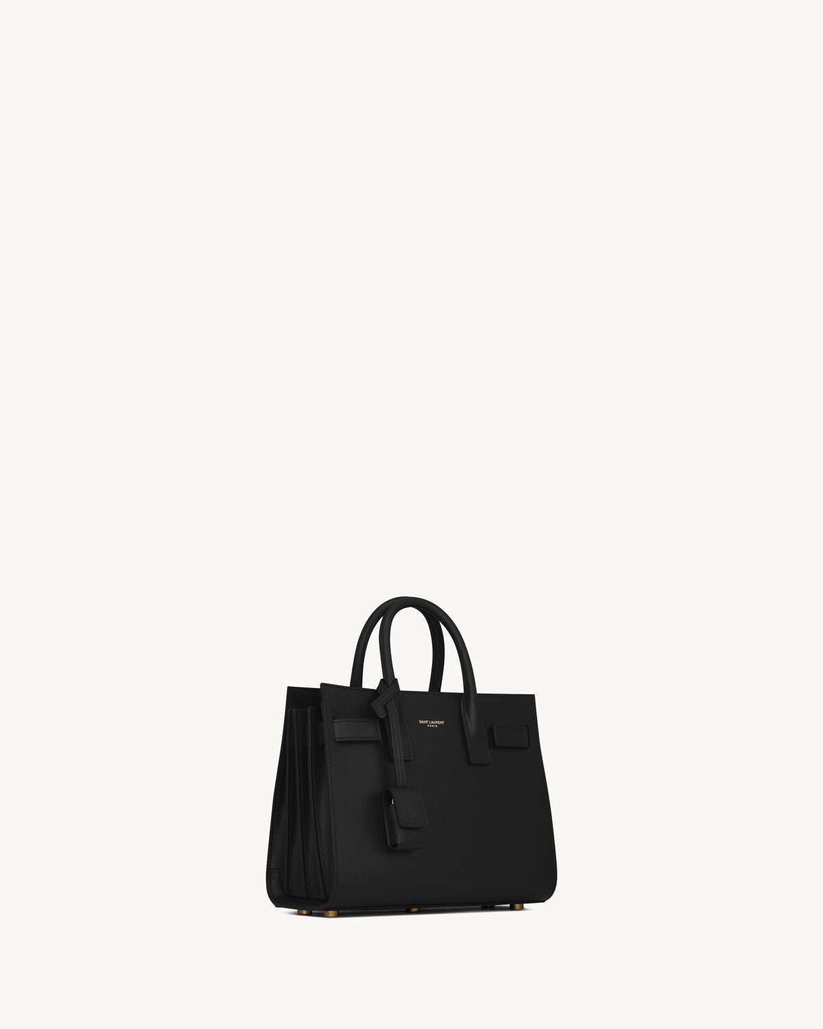 Sac de jour in smooth leather - nano