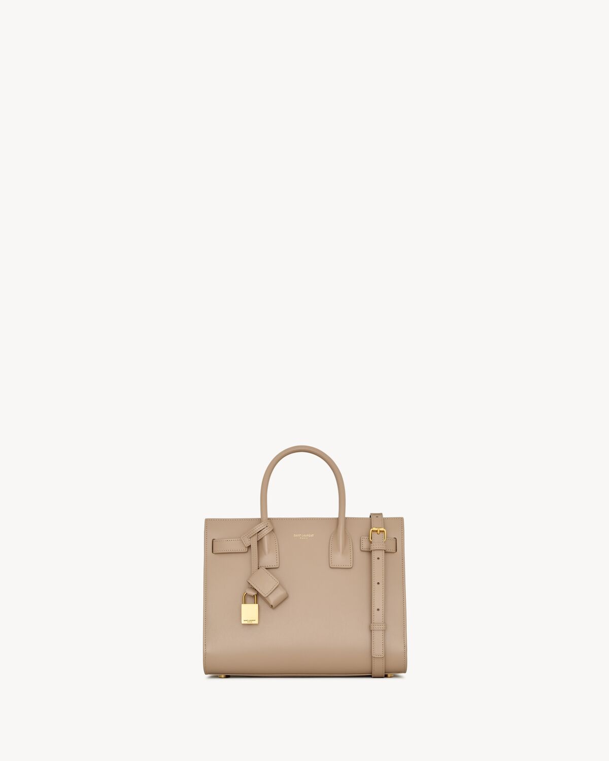 Sac de jour in smooth leather - nano