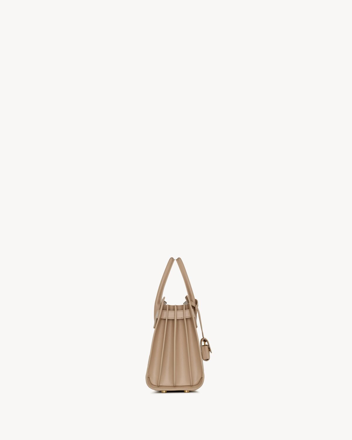 Sac de jour in smooth leather - nano