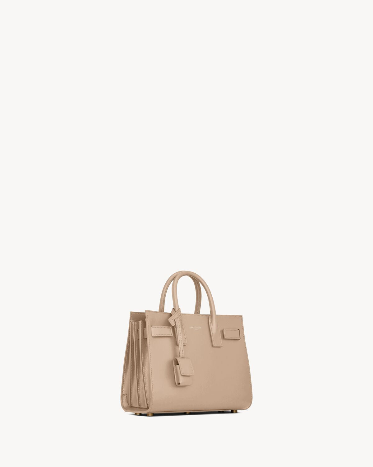 Sac de jour in smooth leather - nano