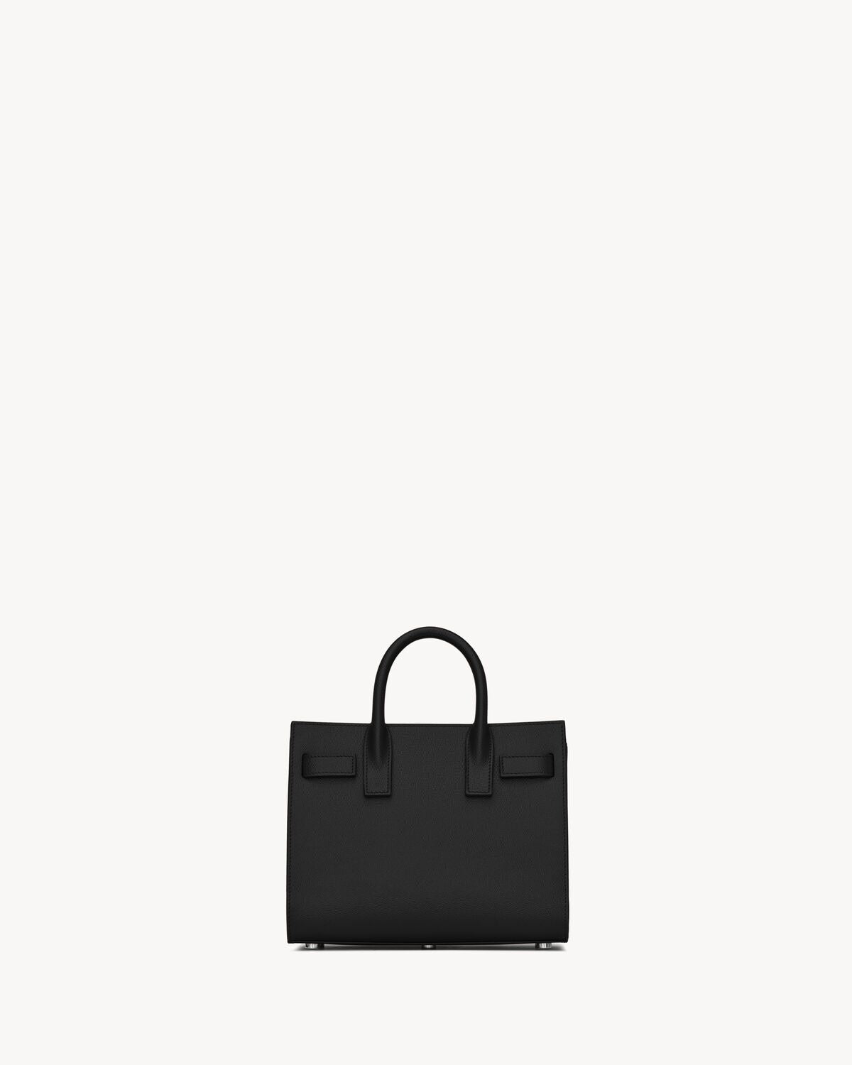 Sac de jour in grained leather - nano