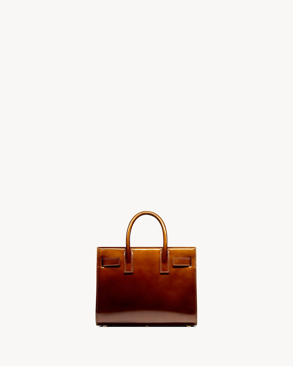 Sac de jour in patent leather - nano