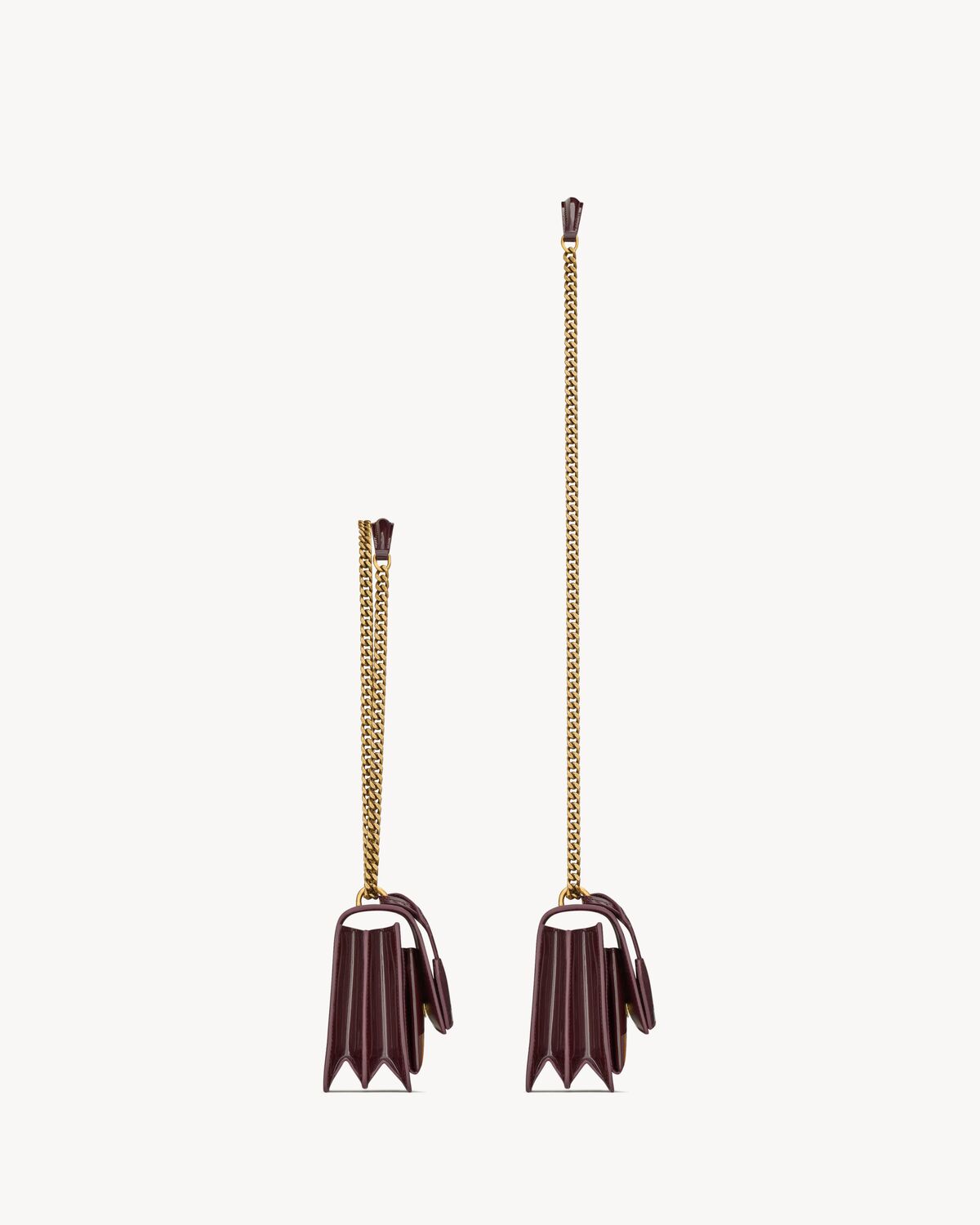 Sunset small in patent leather