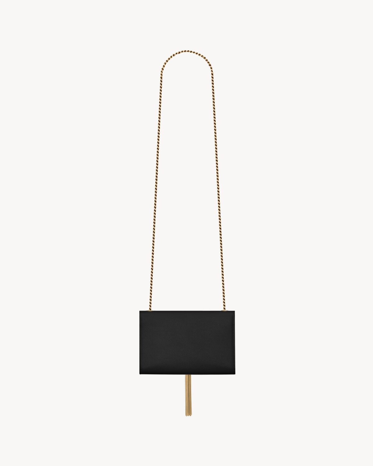 Kate small tassel in grain de poudre embossed leather