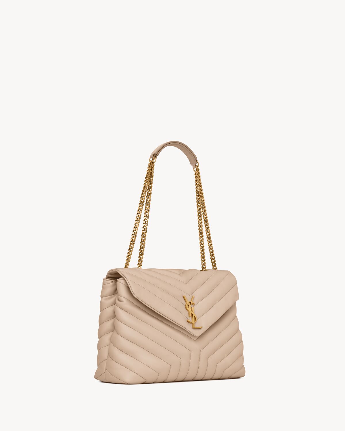 Loulou medium in quilted leather