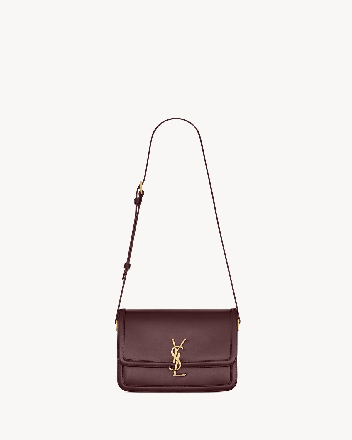 Solferino medium satchel in box saint laurent