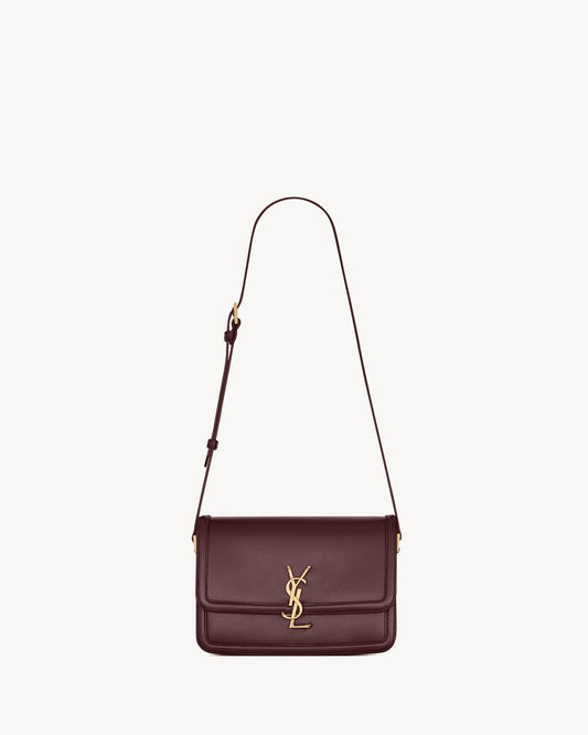 Solferino medium satchel in box saint laurent