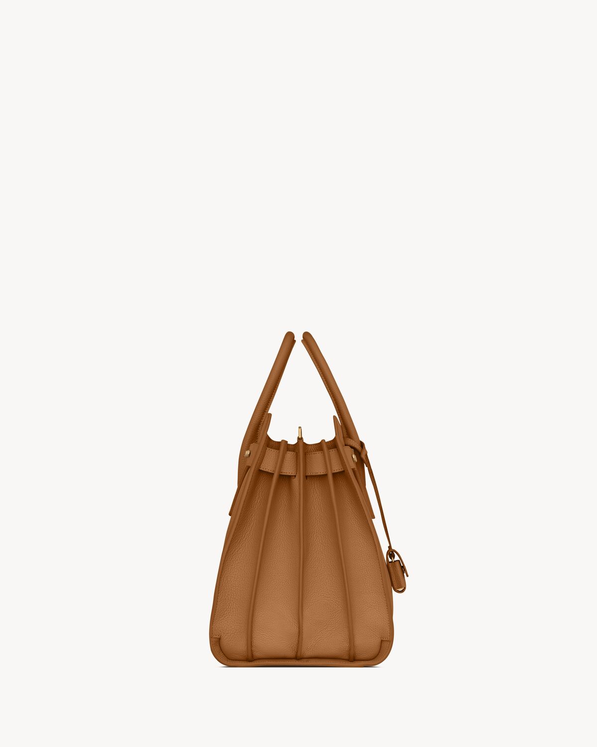 Sac de jour in supple grained leather - medium