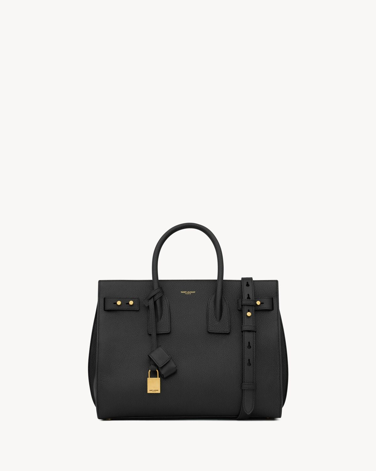 Sac de jour in supple grained leather - small