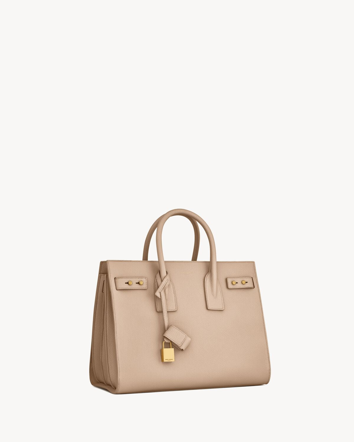 Sac de jour in supple grained leather - small