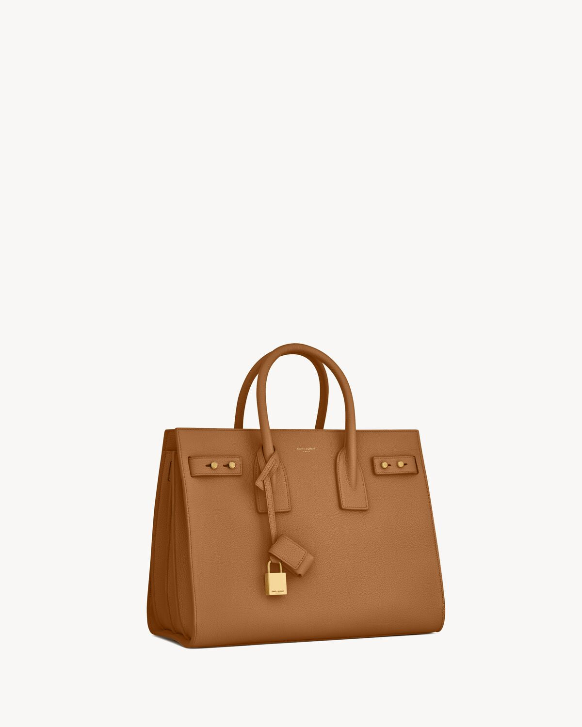 Sac de jour in supple grained leather - small