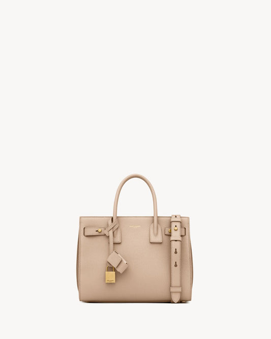 Sac de jour in supple grained leather - baby