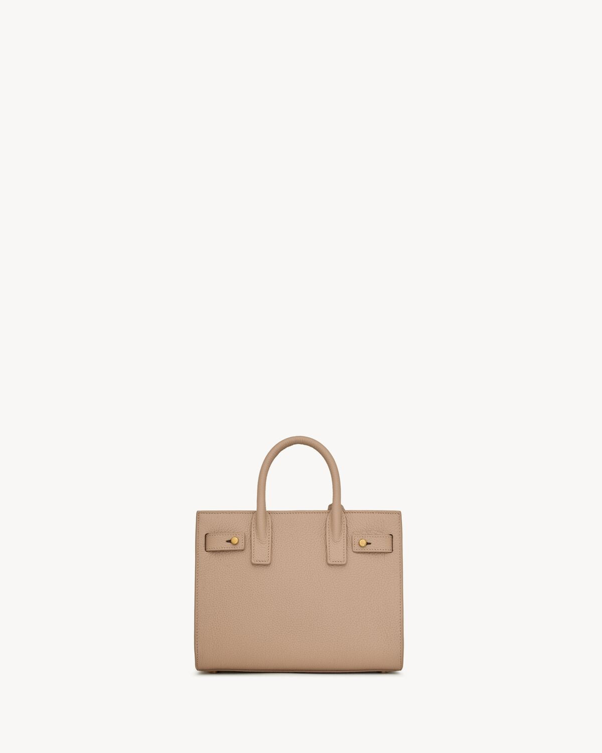 Sac de jour in supple grained leather - nano