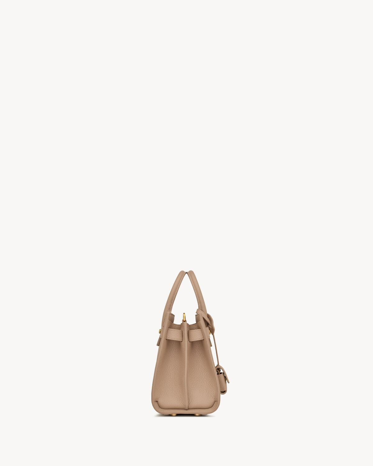 Sac de jour in supple grained leather - nano