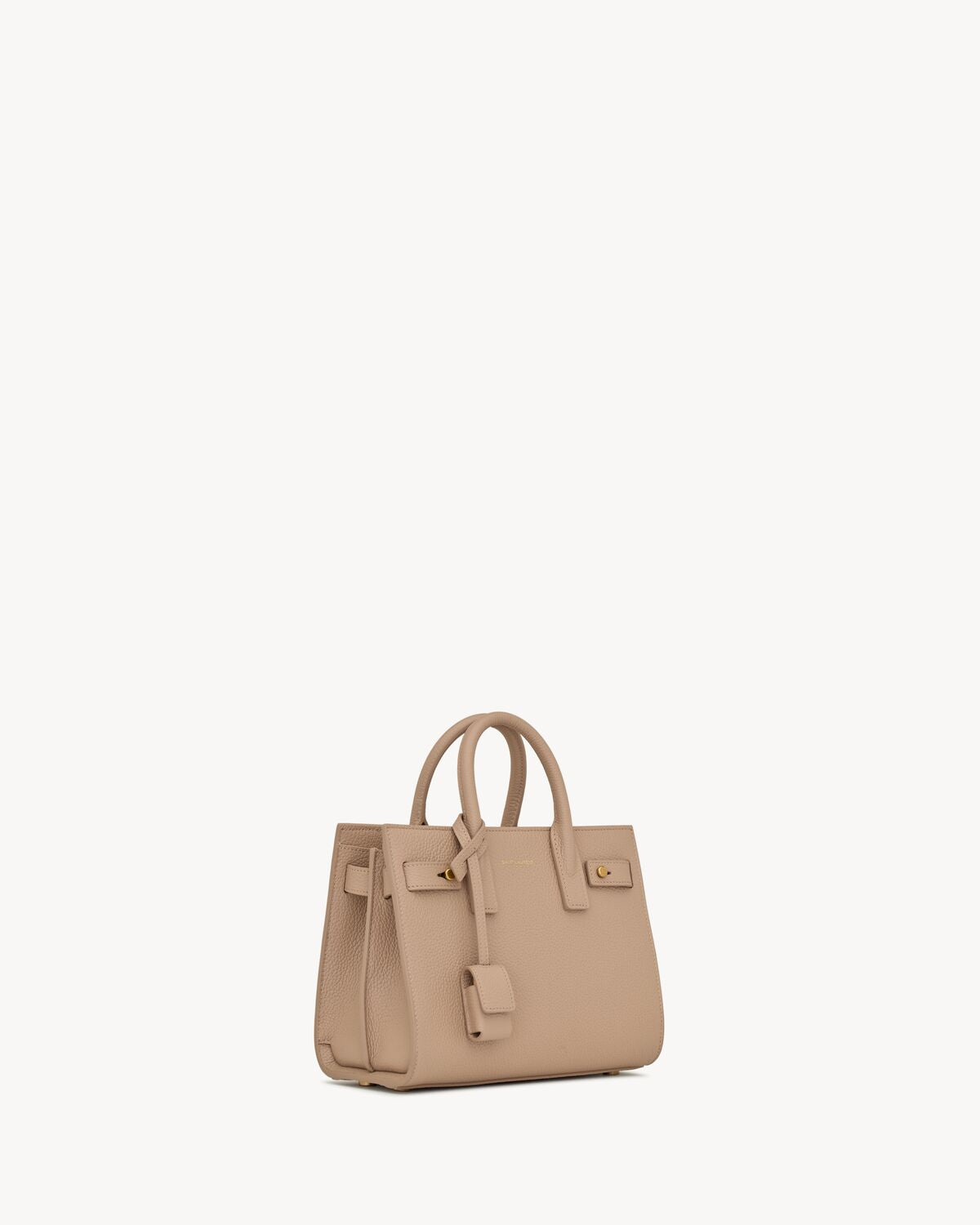 Sac de jour in supple grained leather - nano