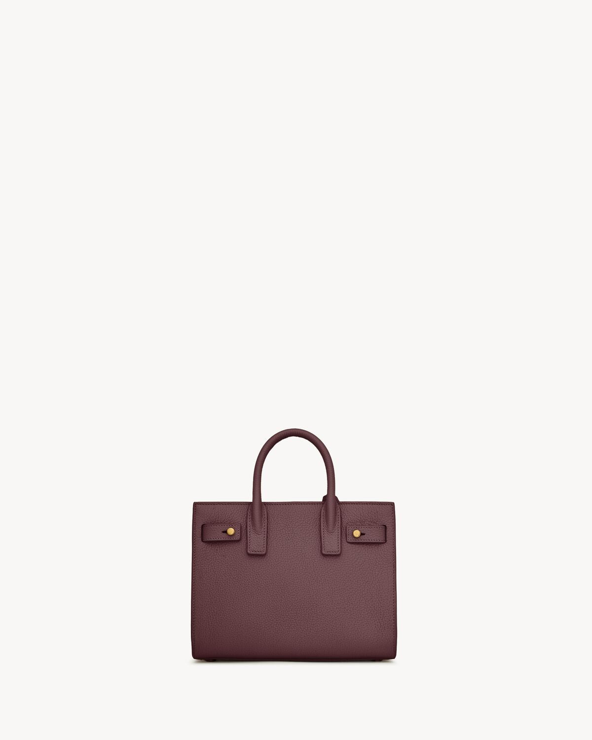 Sac de jour in supple grained leather - nano