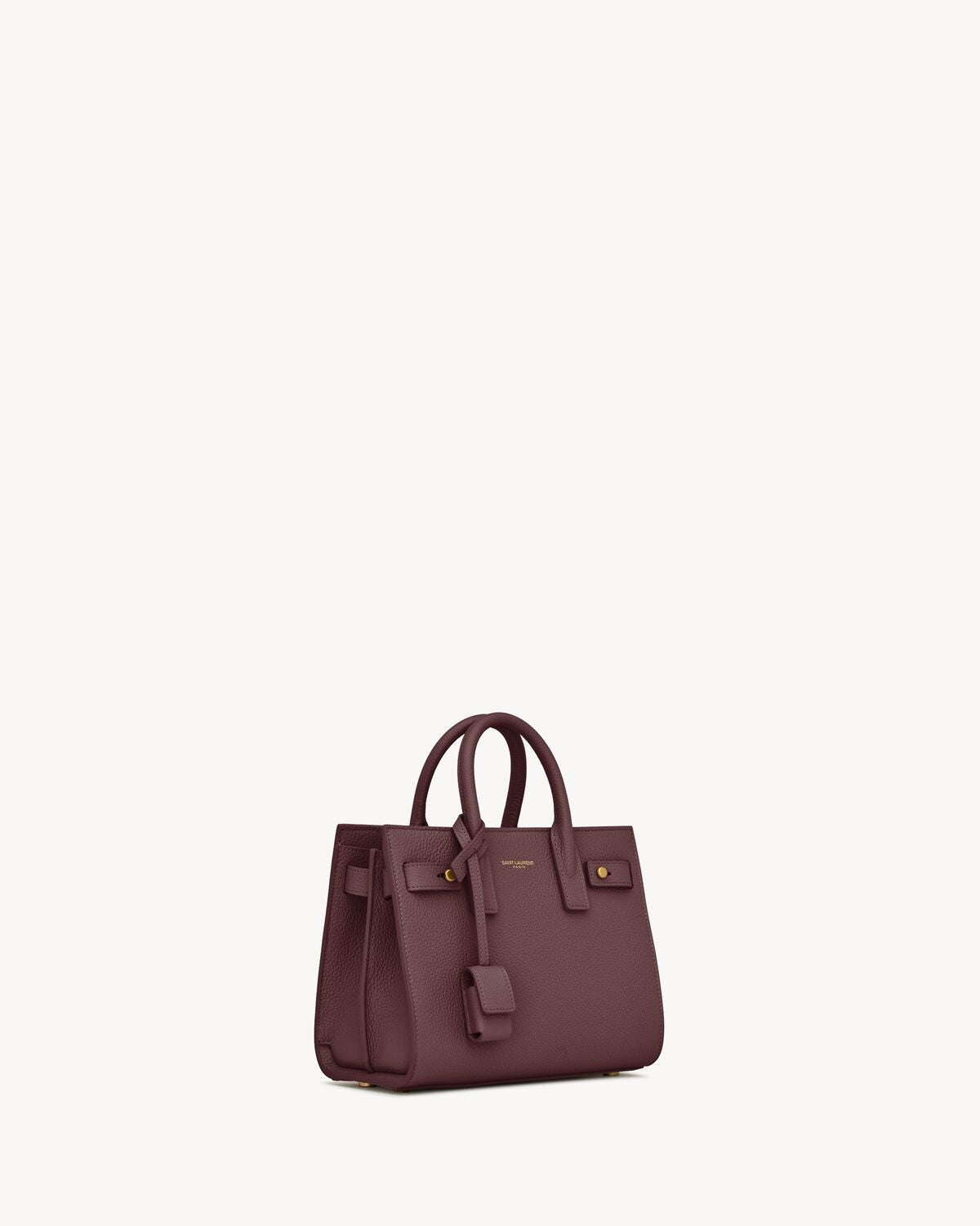 Sac de jour in supple grained leather - nano