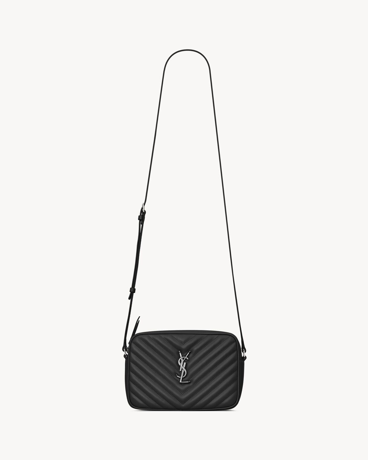 Lou camera bag in quilted leather