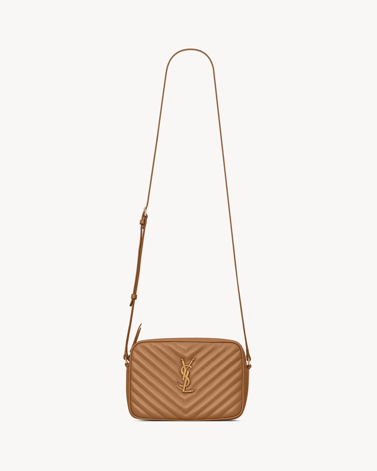 Lou camera bag in quilted leather