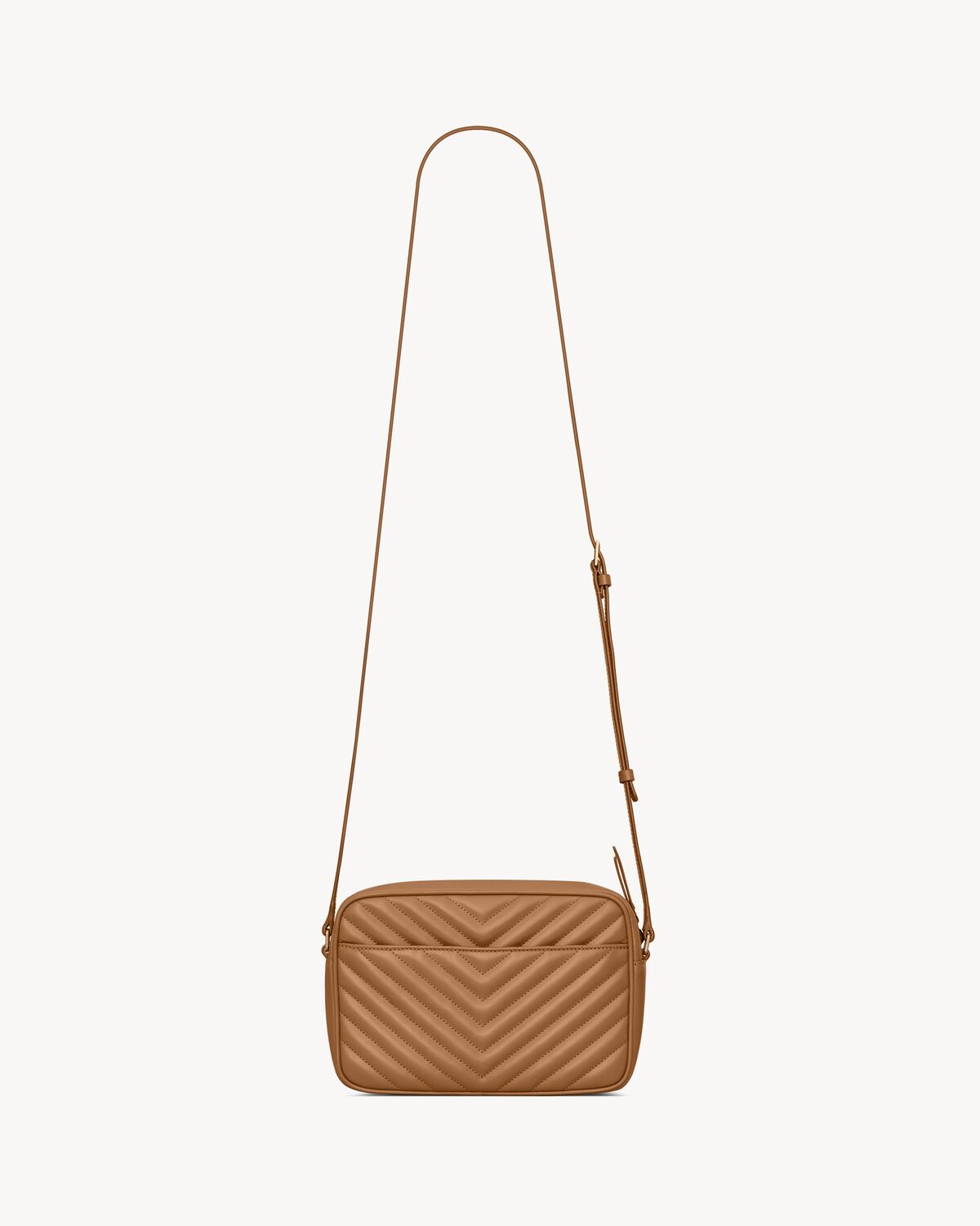 Lou camera bag in quilted leather