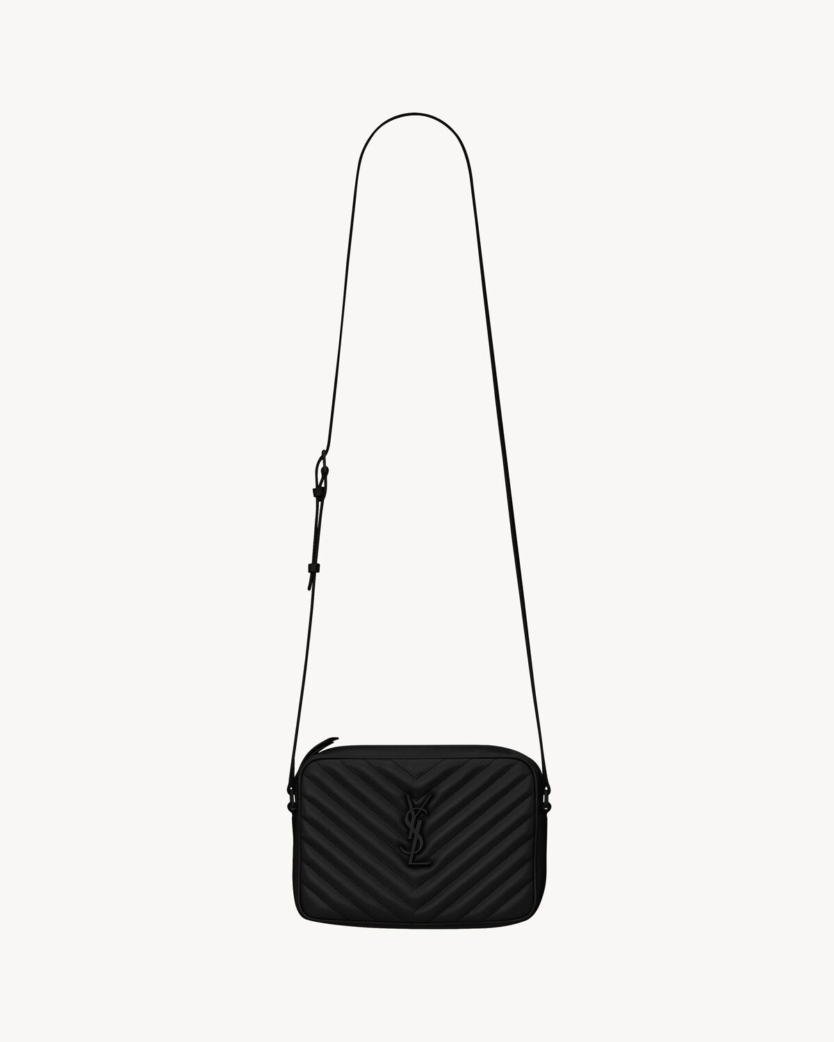 Lou camera bag in quilted leather