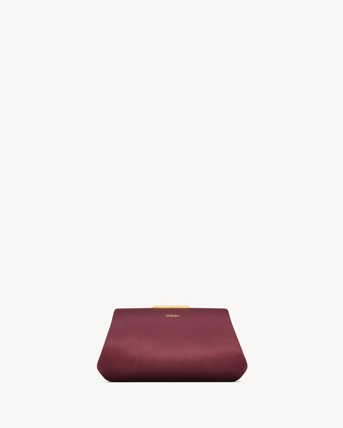 Saint laurent clutch small in satin