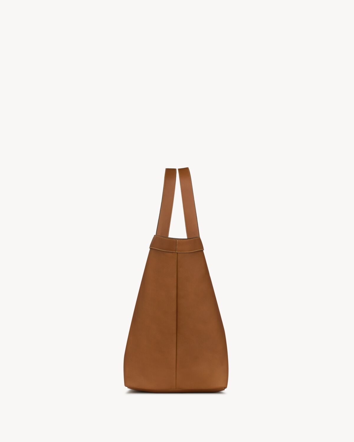 Y tote in leather