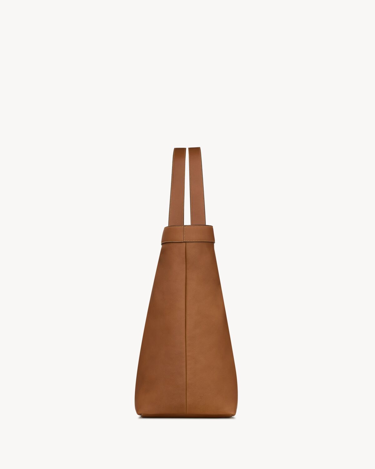 Y tote in leather